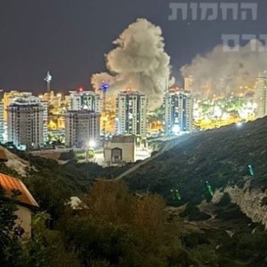 The port city of Haifa has come under attack from Hezbollah.