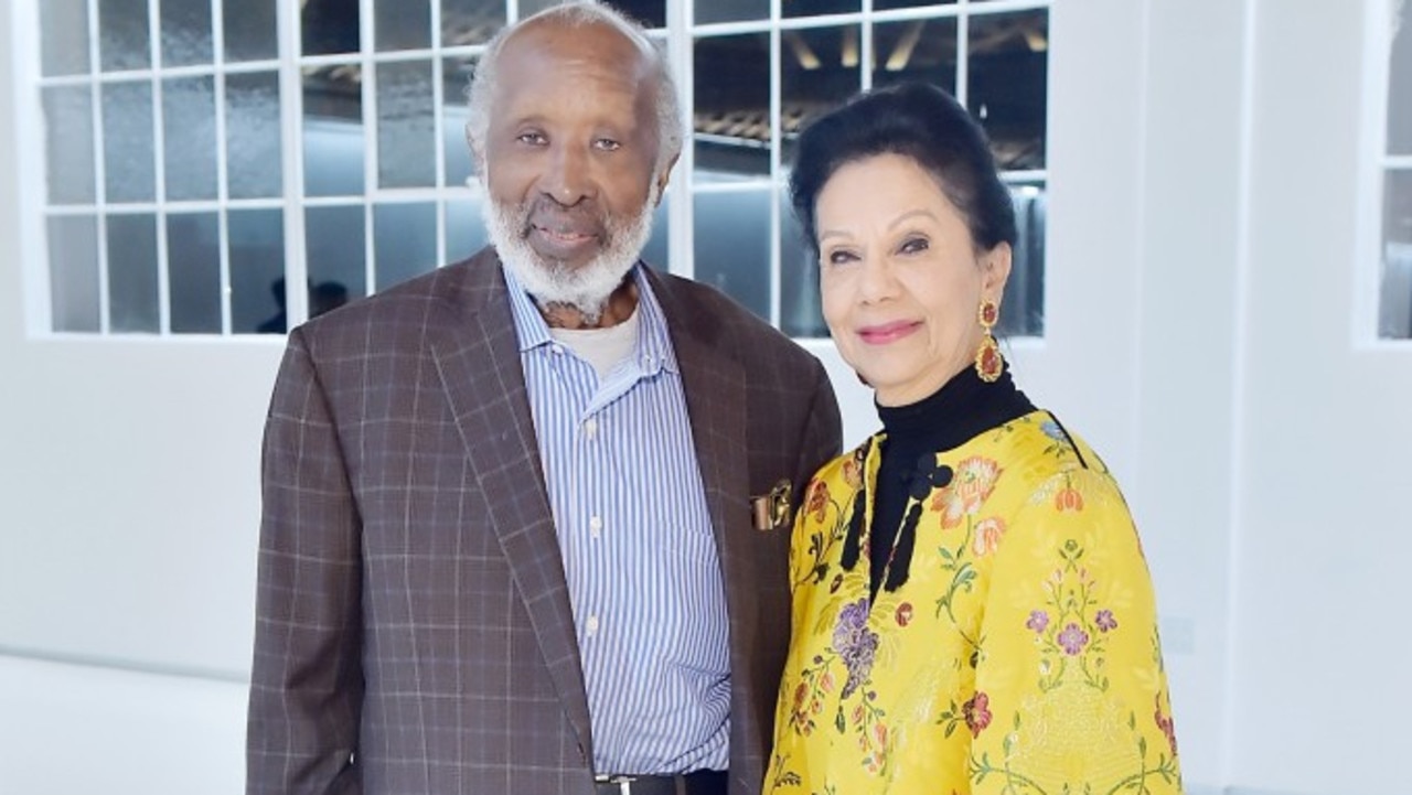 Music legend Clarence Avant’s wife Jacqueline was reportedly shot and killed in a horrific robbery at their Beverly Hills home. Picture: Getty Images.