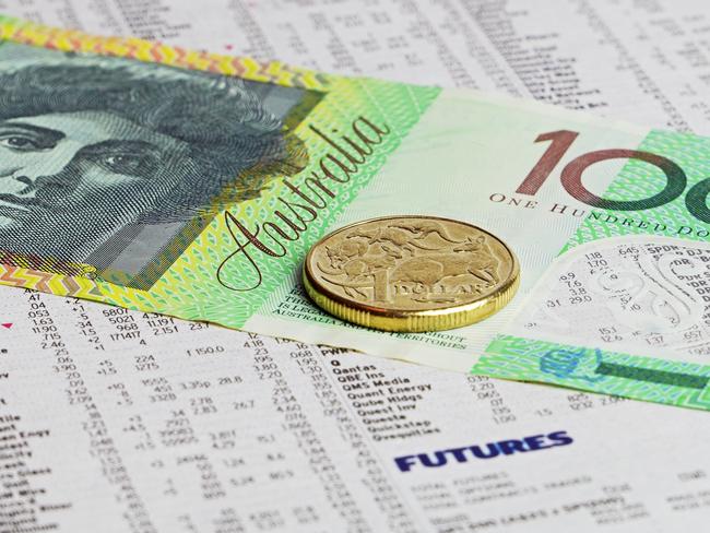 Australian money, notes, coins, income, generic, sharemarket