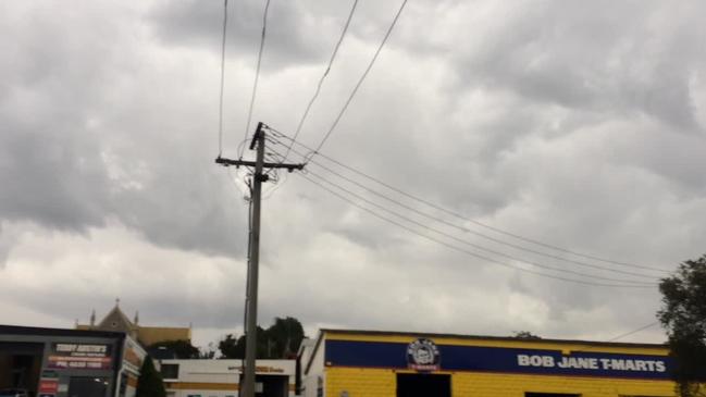 Severe storms roll into the Toowoomba region