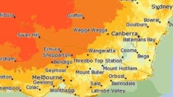 Victoria is to experience an extreme heatwave today. Picture: Twitter