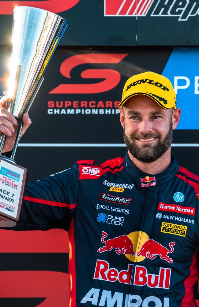 Shane van Gisbergen will celebrate his 500th career race start at this year’s NTI Townsville 500. Picture: Daniel Kalisz/Getty Images