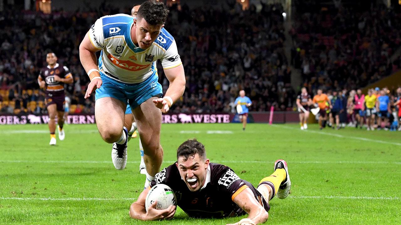 Broncos fans want Corey Oates back in the team. Picture: Getty Images