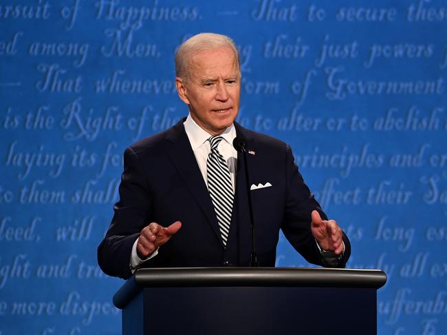 Concerns have been raised about Joe Biden’s physical and mental health. Picture: AFP