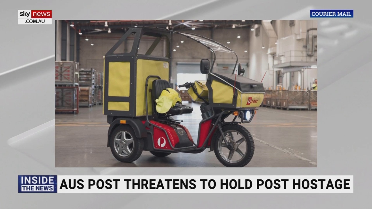 Australia Post is being a little heavy handed Residents asked to cut trees for E Trikes