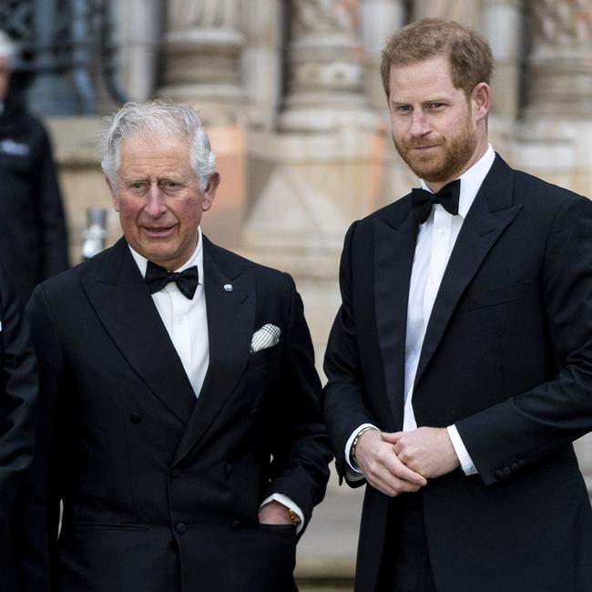 Charles and Prince Harry.