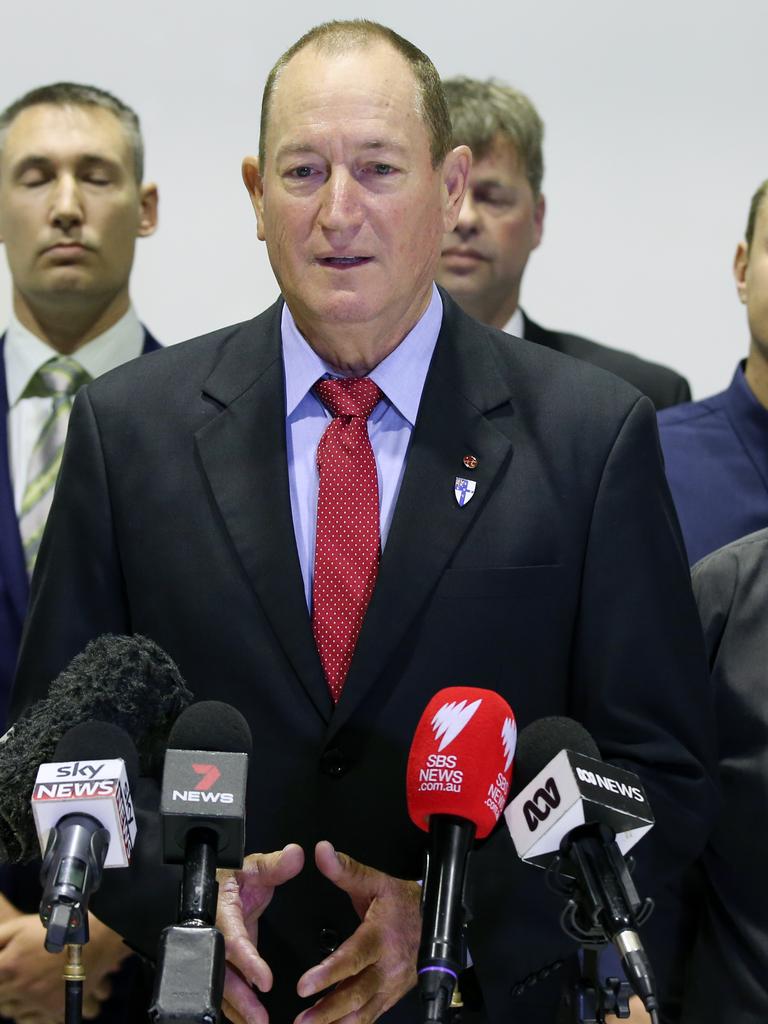 Fraser Anning later deleted the post after it attracted thousands of comments. Picture: David Crosling