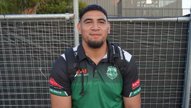 LJ Poki Poki from the Ipswich Jets at Sunshine Coast Stadium on Sunday, February 12, 2023. Picture: Katrina Lezaic