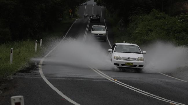 Mullumbimby has copped a large amount of rain in recent days.