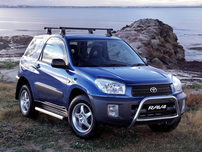 Airbag fears ... A 2004 Toyota RAV4.
