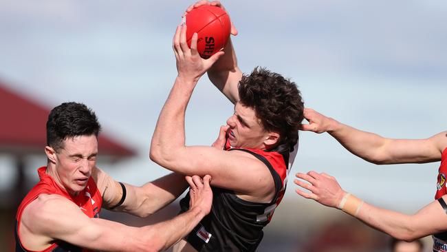 Jackson Callow has not played for North Launceston since hurting both his ankles against North Hobart. Picture: NIKKI DAVIS-JONES