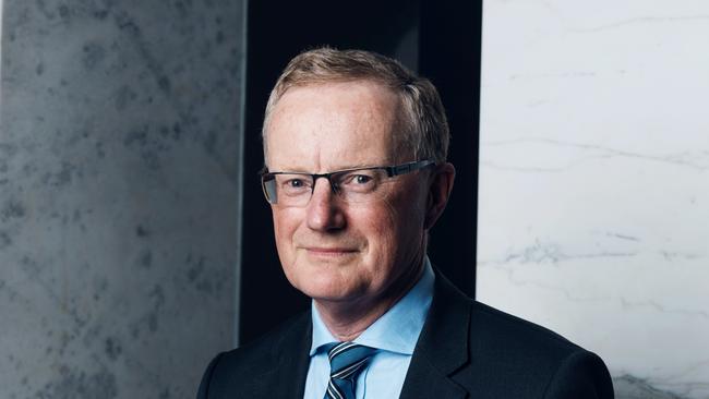 Philip Lowe’s current seven-year term as RBA governor ends mid September. Picture: Bloomberg