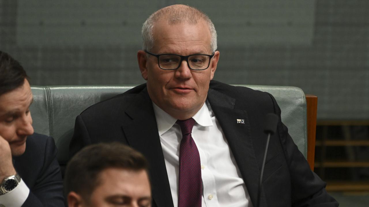 Former prime minister Scott Morrison came under fire earlier this year for not publicly disclosing his additional ministerial appointments during his time as leader. Picture: NCA NewsWire / Martin Ollman