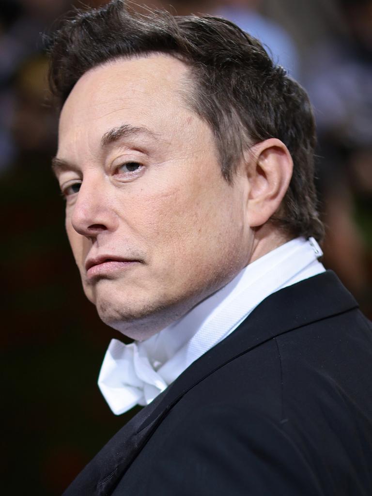 Mr Musk’s takeover of Twitter has been shaky. Picture: Getty Images for The Met Museum/Vogue