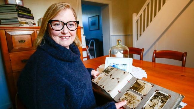 Leanne Atkins will study the University of Tasmania's free Family History course. Picture: PATRICK GEE