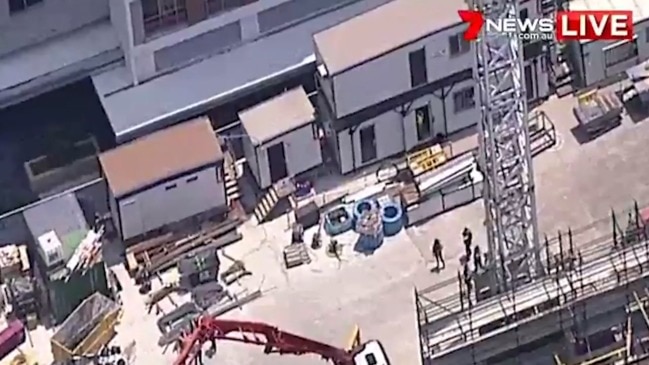 Alleged workplace stabbing in Sydney (7 News)