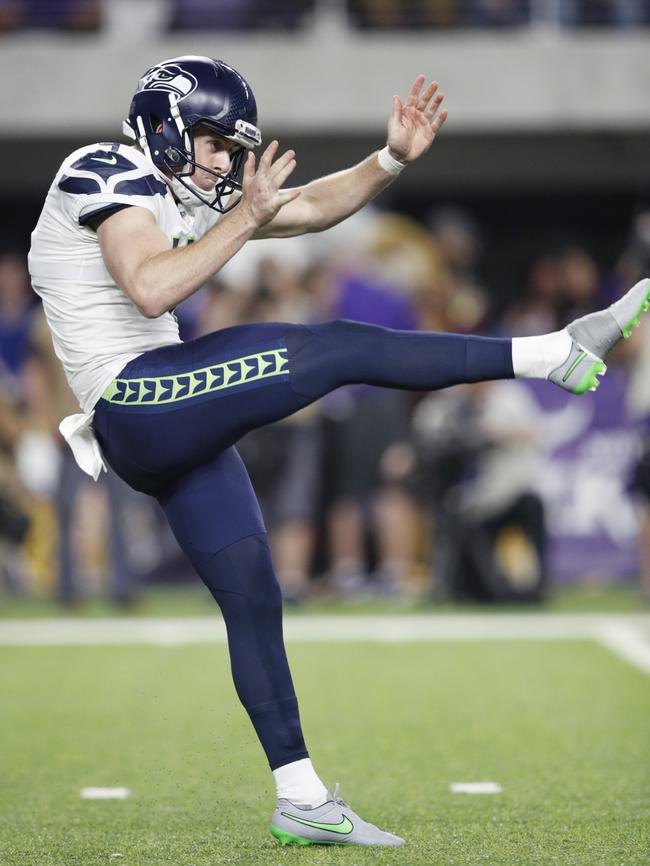 The US is going wild for rookie Aussie punter Michael Dickson. Picture: Getty Images