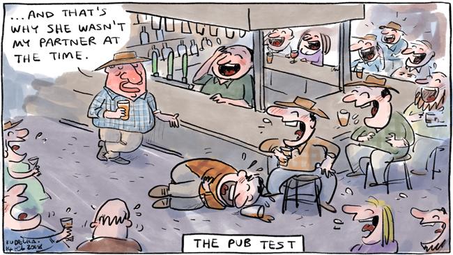 Jon Kudelka Letters cartoon for 14-02-18Version:  (650x366)COPYRIGHT: The Australian's artists each have different copyright agreements in place regarding re-use of their work in other publications.Please seek advice from the artists themselves or the Managing Editor of The Australian regarding re-use./The Australian