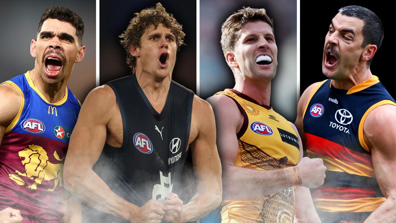 AFL forward rankings for 2024.