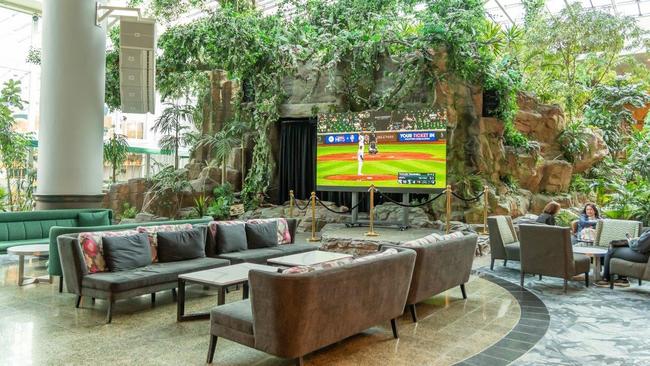 The Bankstown Sports Club’s Rainbow Lounge has a 3m screen on which to watch the Women’s World Cup. Picture: Supplied