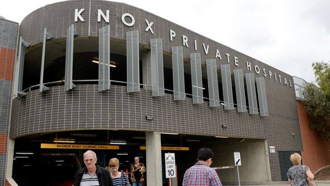 Knox Private Hospital closed its maternity ward.