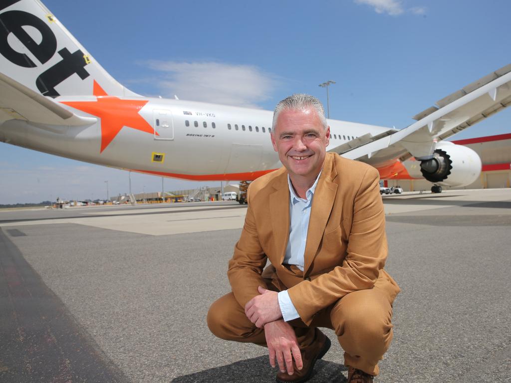 Avalon Airport CEO Justin Giddings. Flights from Avalon to Sydney to resume. Picture: Peter Ristevski