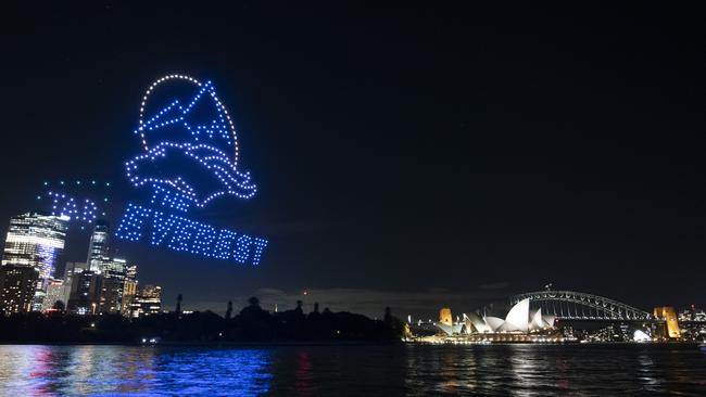 The Everest barrier draw was a spectacular success on Sydney Harbour. Picture: Enzo Amato