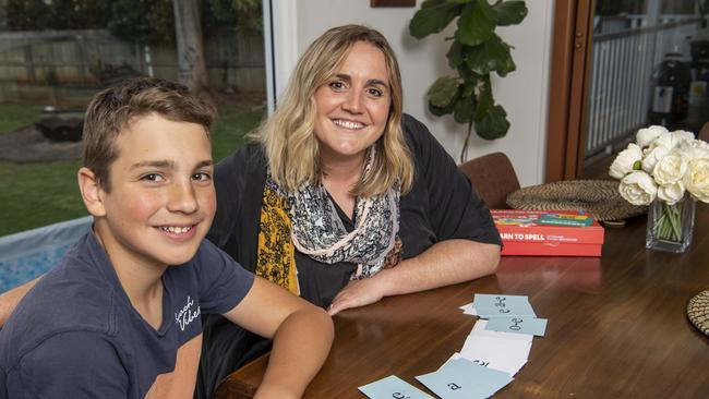 <s1>INTERACTIVE LEARNING: Amy Deane said her 12-year-old son Luke has inspired her to open her new business Sprouts Reading Clinic to assist children with reading, writing and spelling. </s1><s1>Picture: Nev Madsen.</s1>