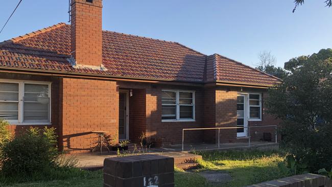 The house at 22 Austral Ave, Westmead, which will be demolished to make way for a childcare centre.