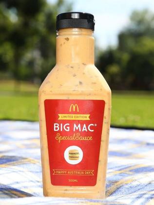 So popular is the Big Mac sauce, McDonald’s decided to bottle it (but in a very limited run).
