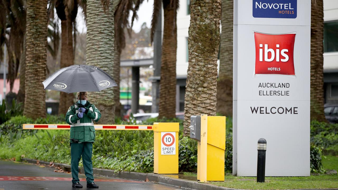 Two travellers from the UK were allowed to leave mandatory 14-day quarantine at Novotel Ellerslie early due to a dying relative. Picture: Phil Walter/Getty Images