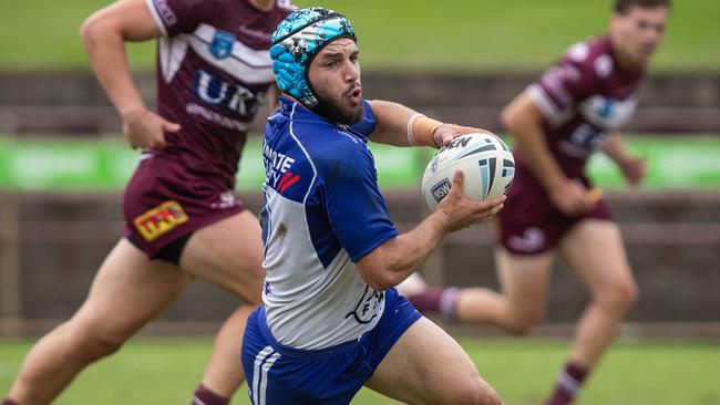 Danny Ghantous is part of a talented Bulldogs’ spine. Picture: Julian Andrews