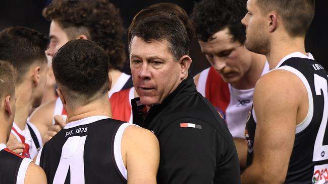 Brett Ratten did his coaching aspirations no harm on Sunday. Picture: AAP Images