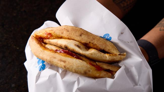 The pizza a portafoglio. Picture: Supplied