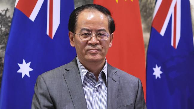 Chinese Ambassador to Australia Cheng Jingye. Picture: AAP