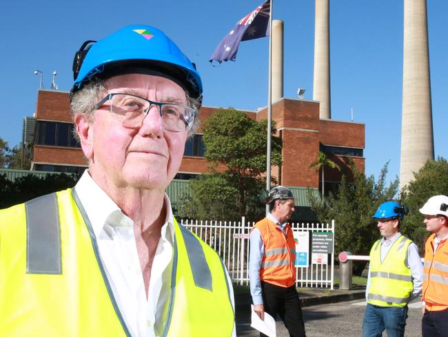 Trevor St Baker , Chairman of Delta Electricity , at Vales Point power station