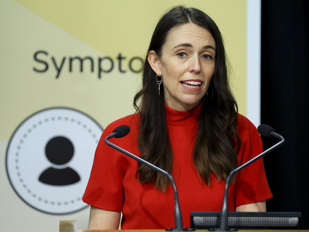 NZ Prime Minister Jacinda Ardern has been under pressure over her harsh border measures. Picture: Getty Images