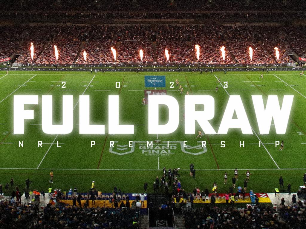 NRL 2023 draw Fixture, schedule, every game round by round, when do Dolphins play, Broncos, Rabbitohs, Panthers, Eels, news, updates