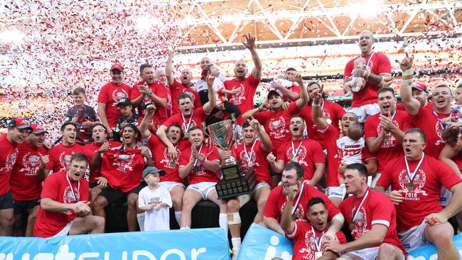 Redcliffe are the reigning Queensland Cup champions. Picture by Peter Wallis.