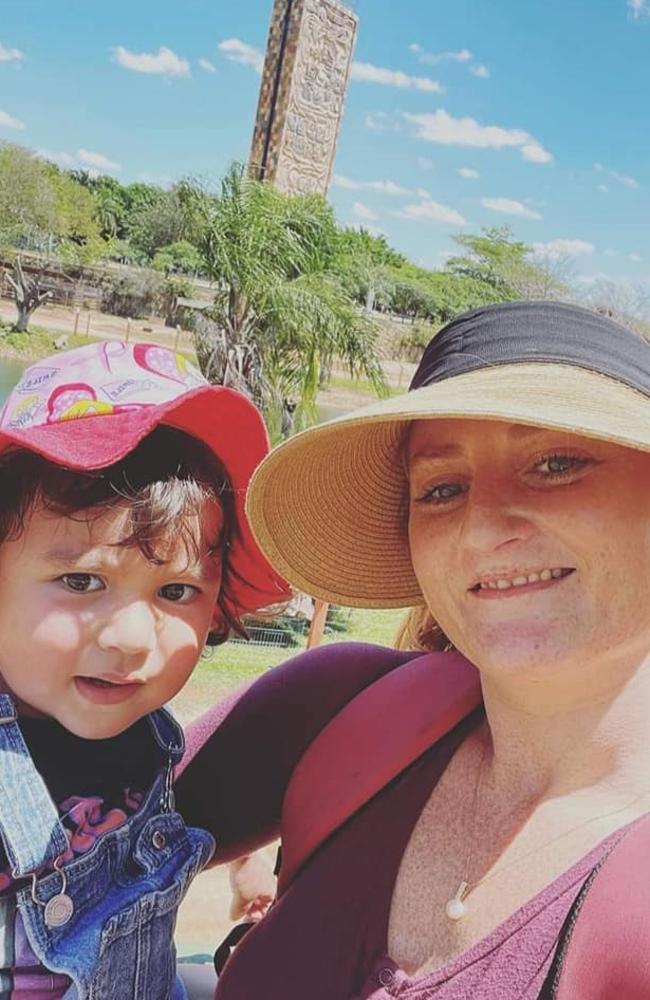 Whitsunday mum Tahnee Shanks vanished near Cancun in Mexico on May 2, 2022. Her daughter Adelynn, pictured, was dumped at a church the same day and her parents have not been seen again. Picture: Facebook