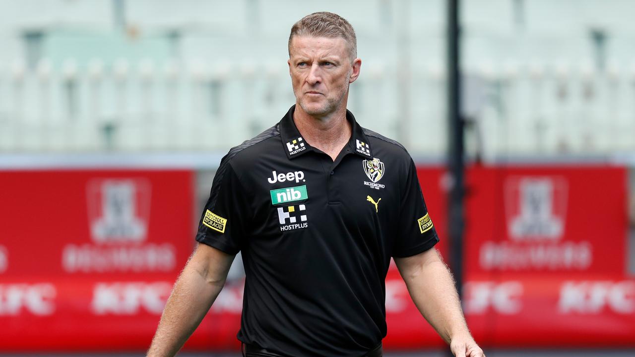 Damien Hardwick was among a host of coaches who called for anti-density rules to be changed. Picture: Getty Images