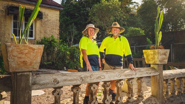 Michele Abberdan and Jeffrey Spring are among the over-55s employed at Paronella Park in Mena Creek. Picture: Austrade.