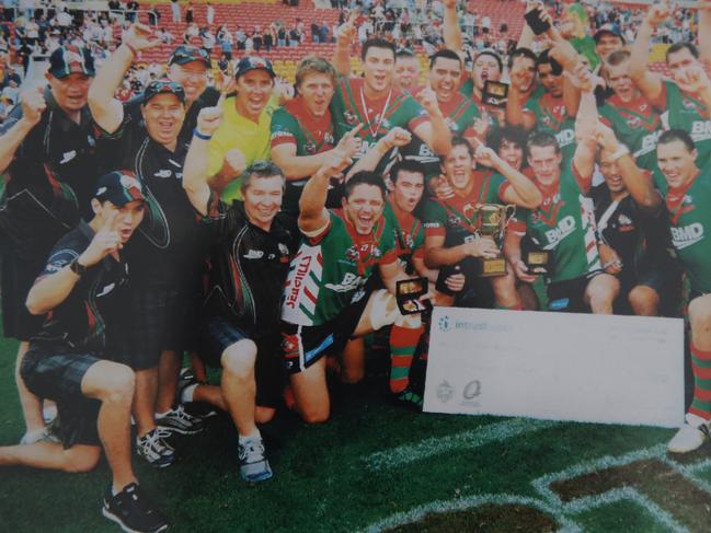 Green steered Wynnum Manly to back-to-back Queensland Cup premierships, including their first in 2011. Picture: Zak Simmonds