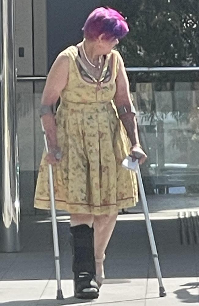 Georgina Ellen Parter outside Toowoomba Courthouse on September 6, 2023.