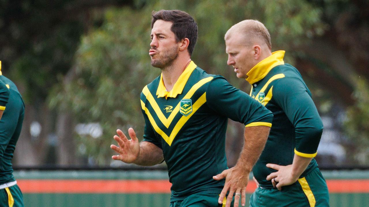 Ben Hunt in Kangaroos colours. Picture by Max Mason-Hubers.