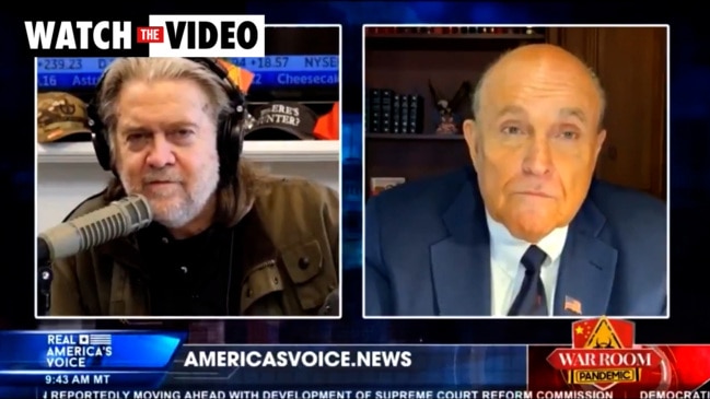 Rudy Giuliani's new wild Capitol riots theory (America's Real Voice)