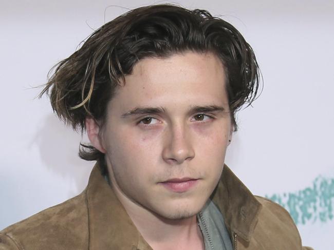 Brooklyn Beckham poses for photographers upon arrival at the Serpentine Party in London, Wednesday, June 28, 2017. (Photo by Joel Ryan/Invision/AP)