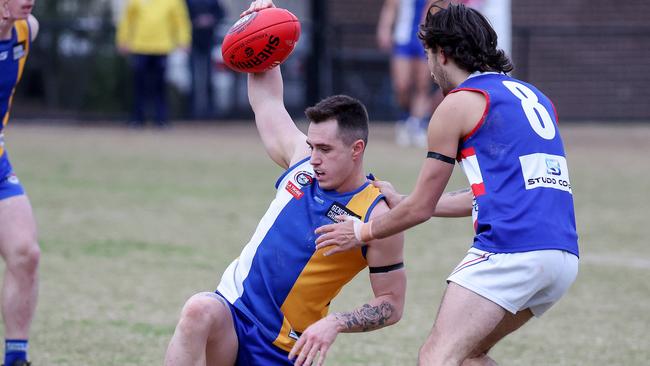 Jacob Walker in action for Macleod. Picture: George Salpigtidis