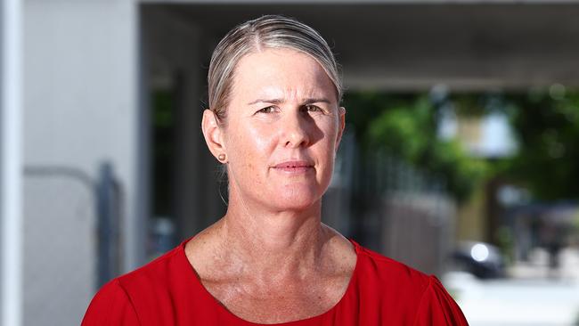Acting Detective Inspector Alina Bell is part of a key taskforce of police concentrating on youth crime and antisocial behavoiur in the Cairns CBD area. Photos by Brendan Radke.