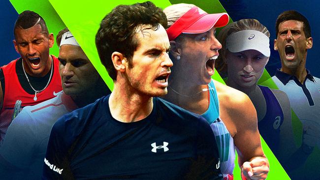 Some of the faces to watch at the 2017 Australian Open.